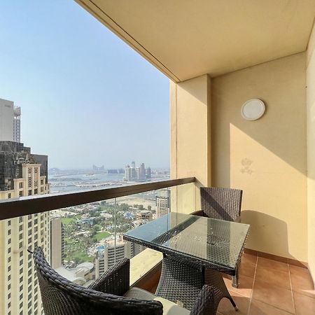 Sea View+Marina View 4BR @Jumeirah Beach Residence Dubaj Zewnętrze zdjęcie